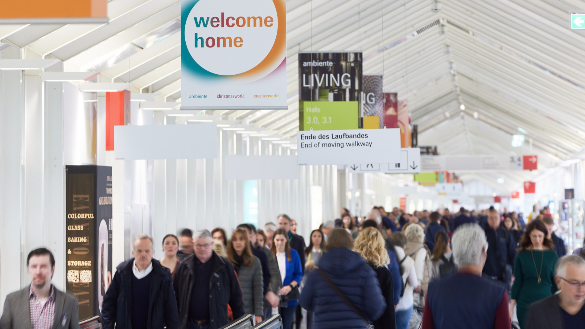 Fair visitors at Ambiente, Christmasworld and Creativeworld