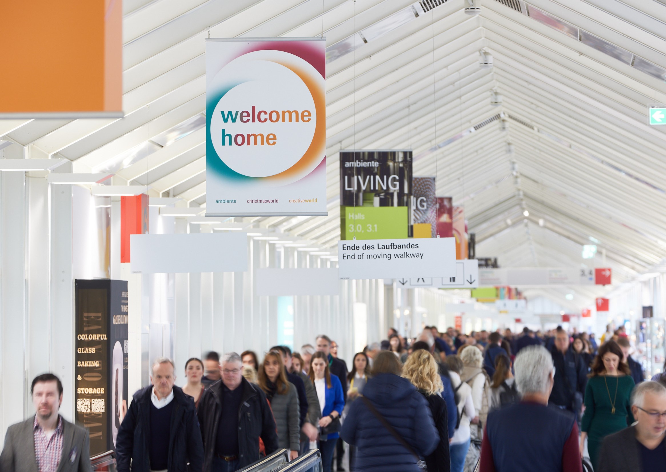 Fair visitors at Ambiente, Christmasworld and Creativeworld