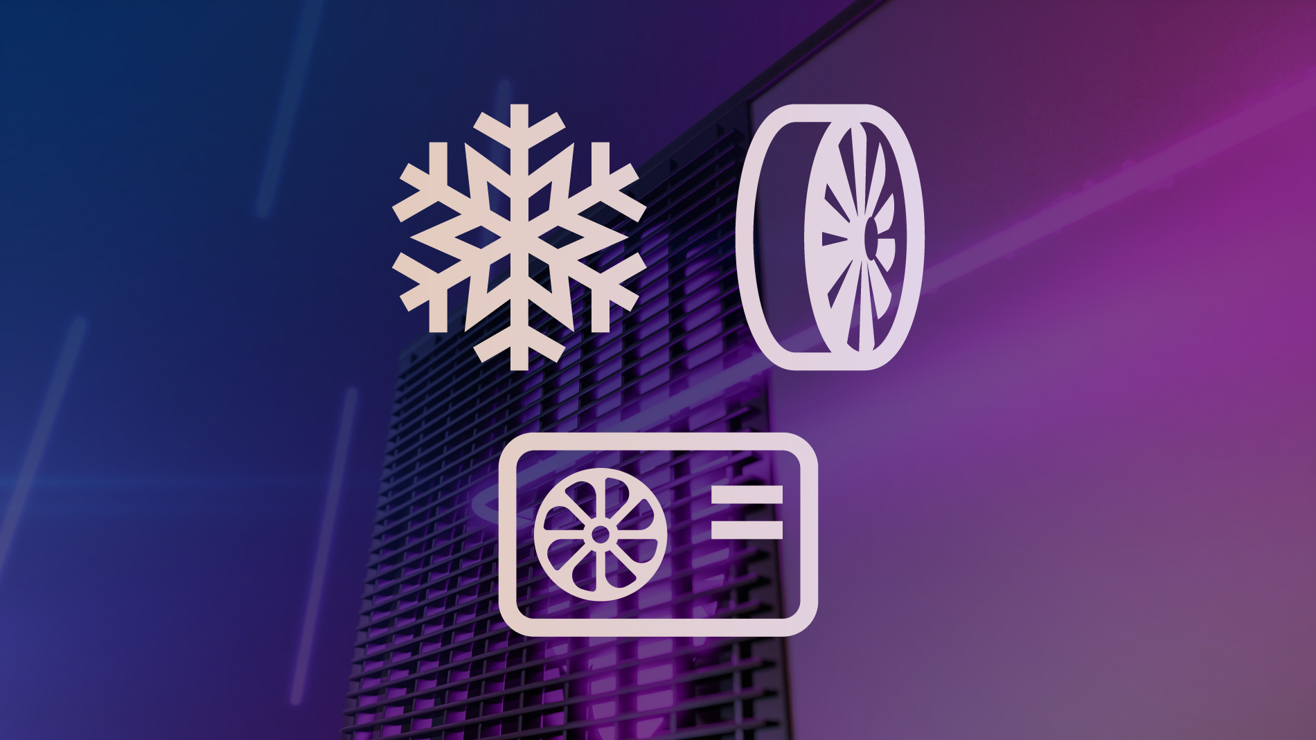 Heating, Ventilation, and Air Conditioning (HVAC) Icon