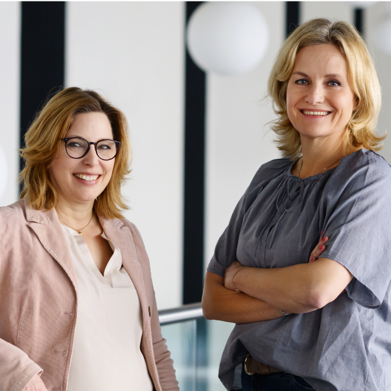 Silke Müller und Britta Arndt-Porsch