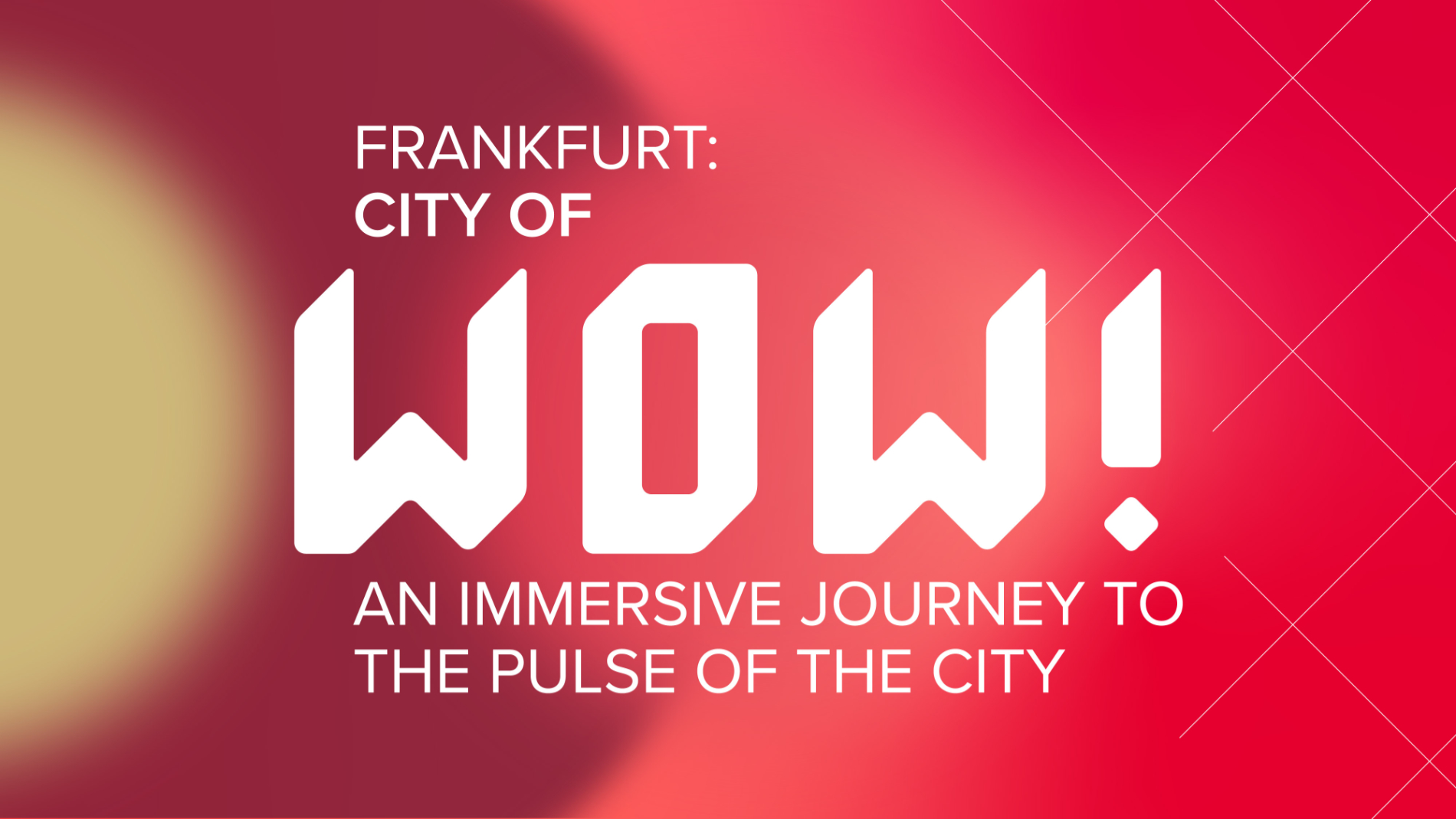Logo Frankfurt City of Wow!