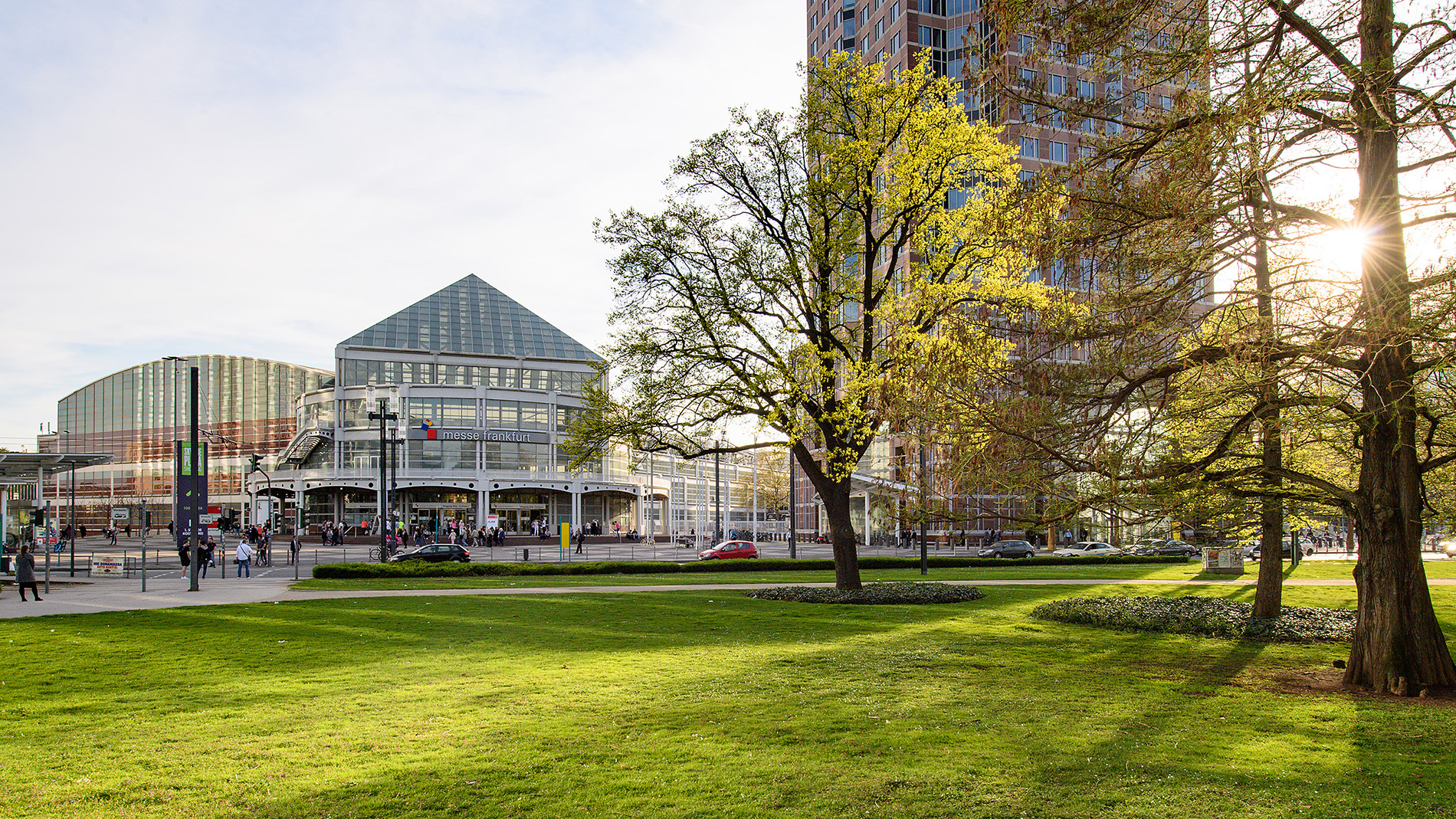 Eingangsbereich Messe Frankfurt
