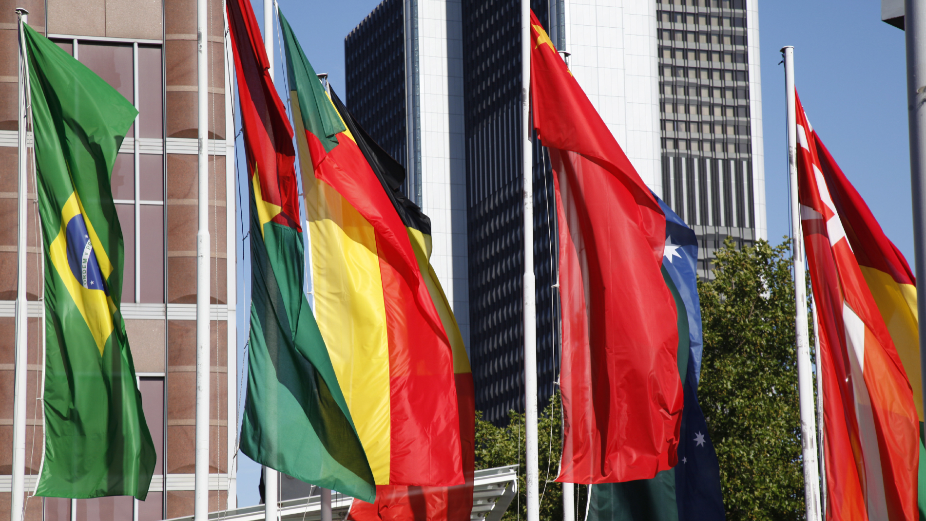 Flags of different countries