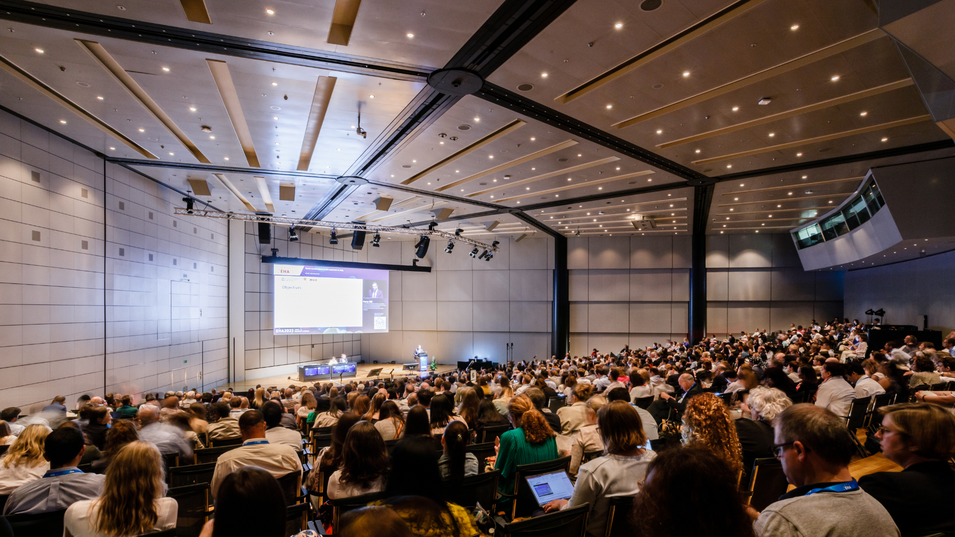 Breakoutsession im Saal Harmonie, Congress Center