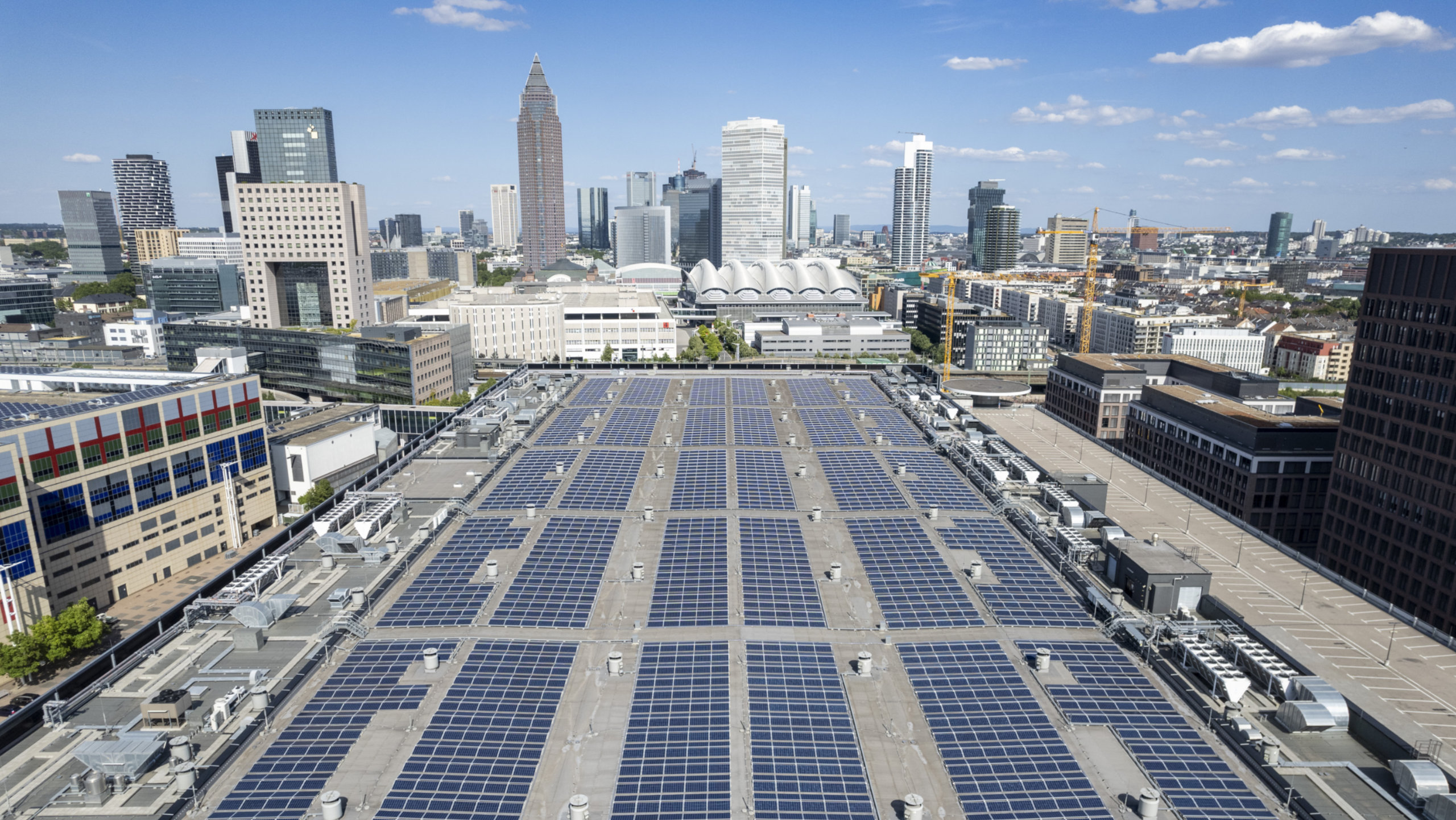 Messefrankfurt Solaranlage