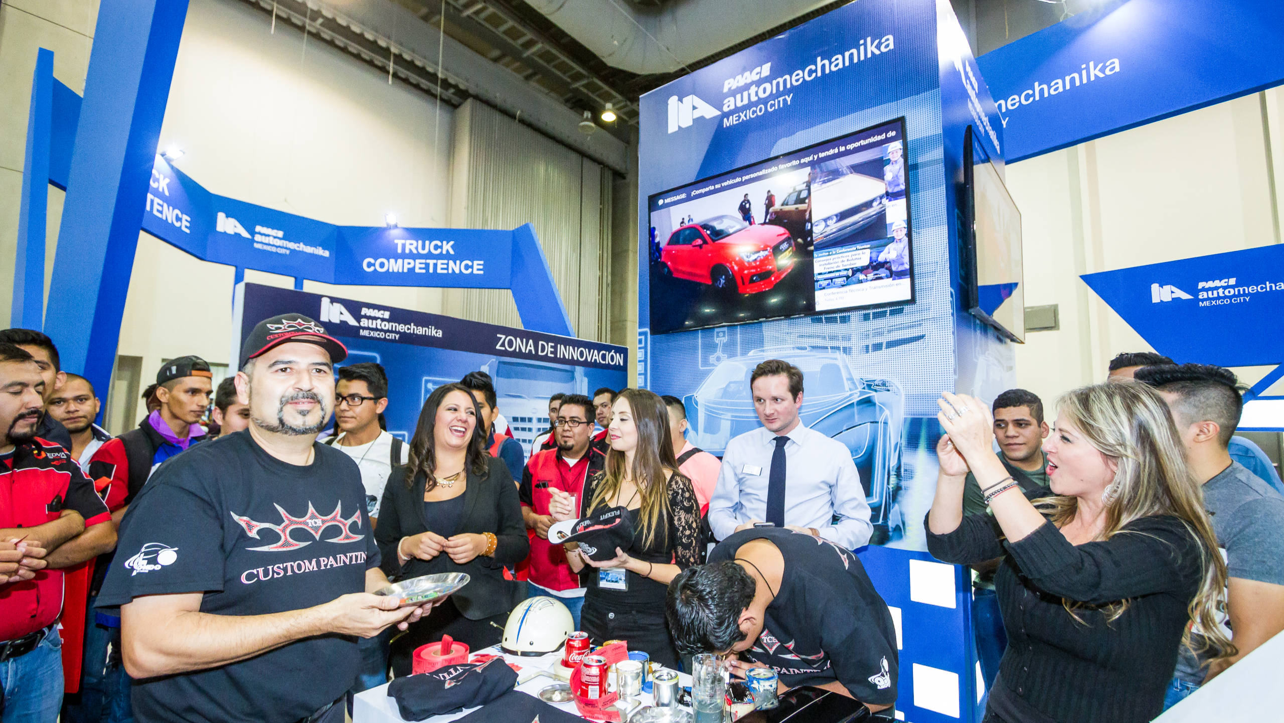 Visitors at INA PAACE Automechanika Mexico City