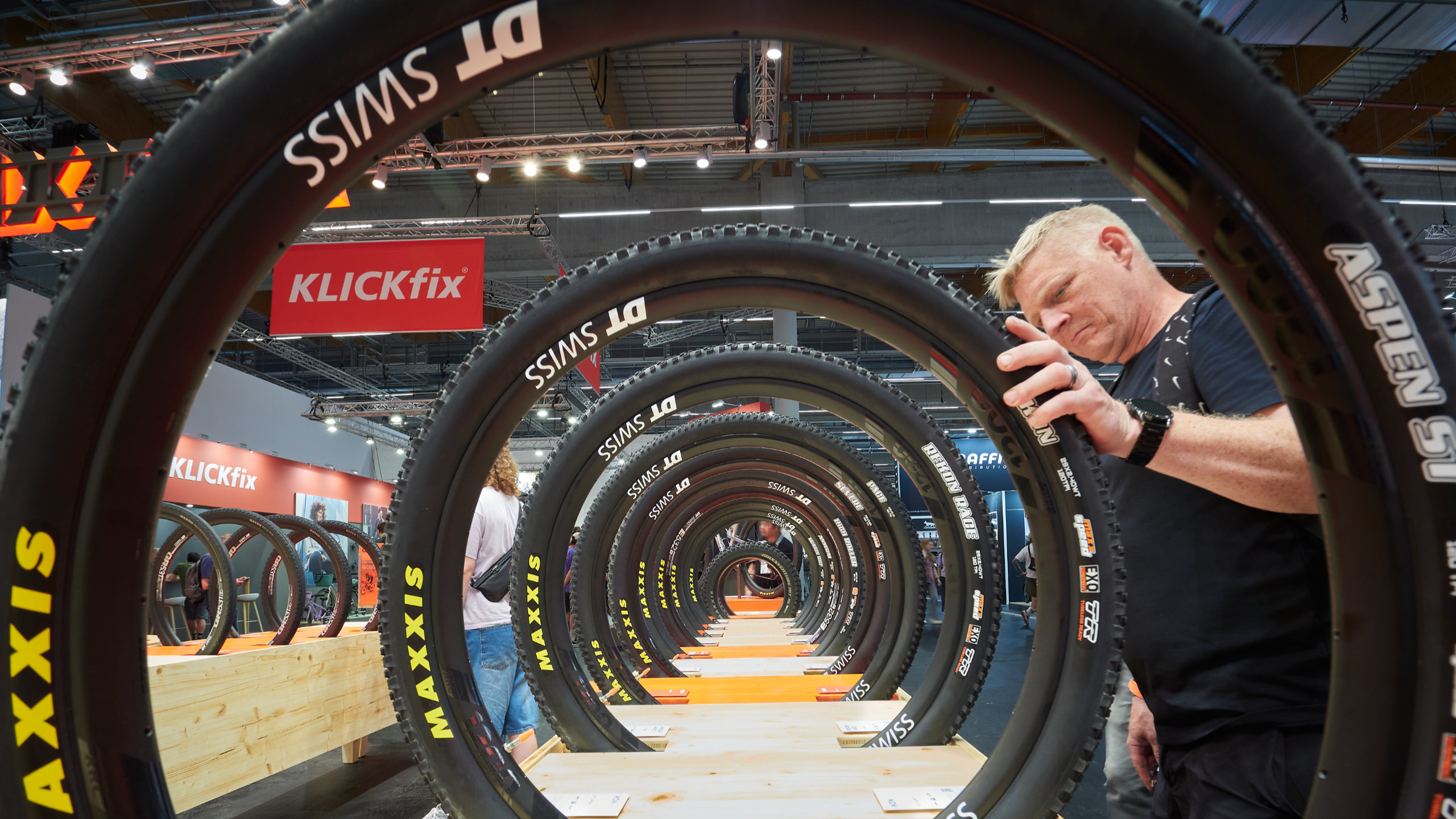 Bicycle tire at Eurobike