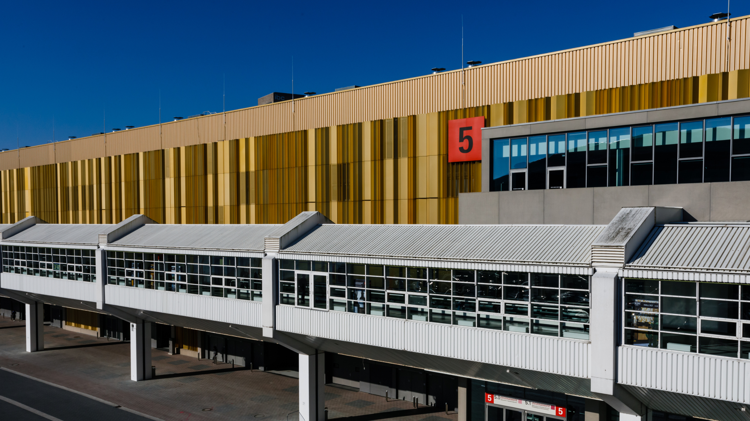 Ansicht Messehalle 5