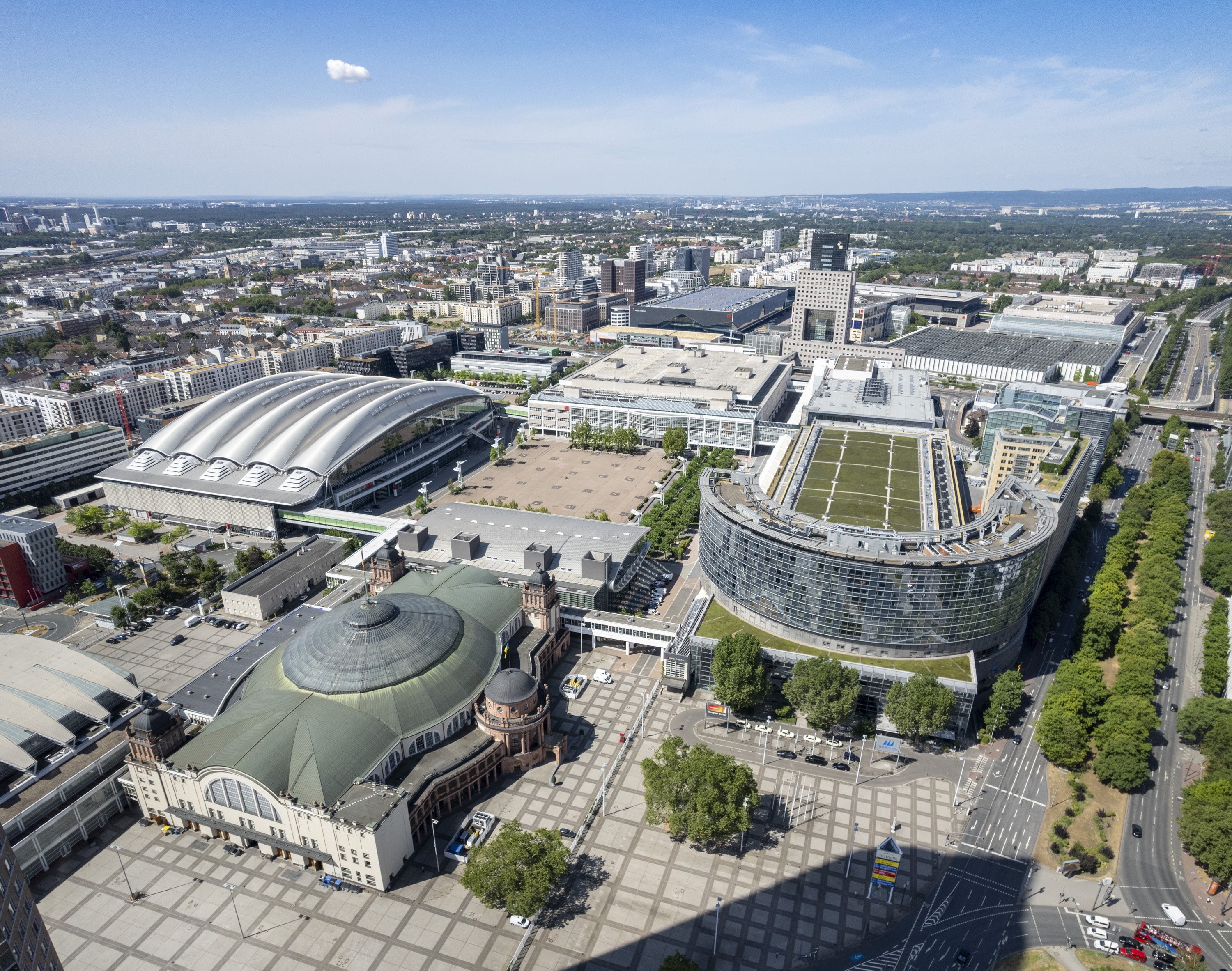 Messe Frankfurt – Überblick Gelände