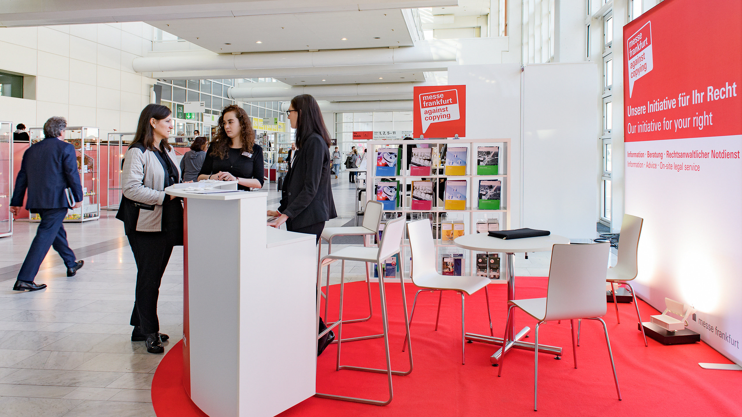 Messe Frankfurt against Copying Stand