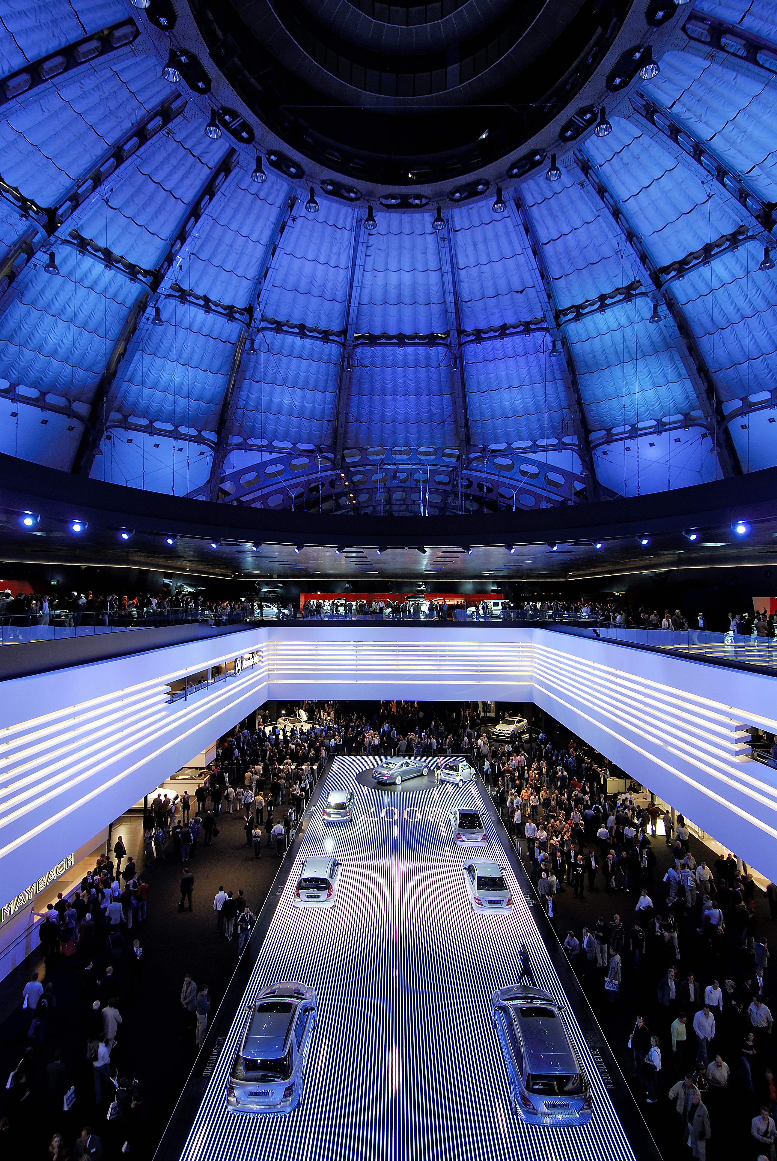 Festhalle - Interior during IAA motor show