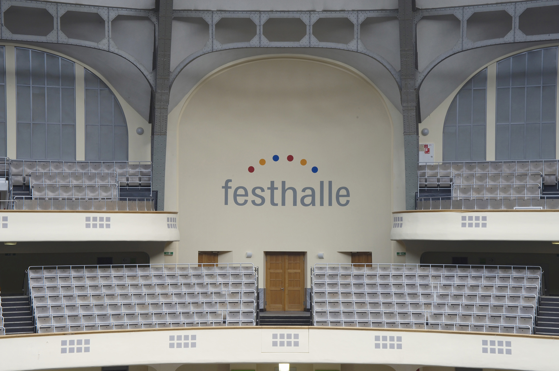 Festhalle - 1. and 2. level