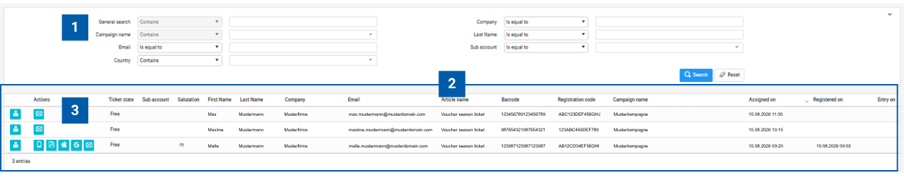 Manage Visitor Tickets