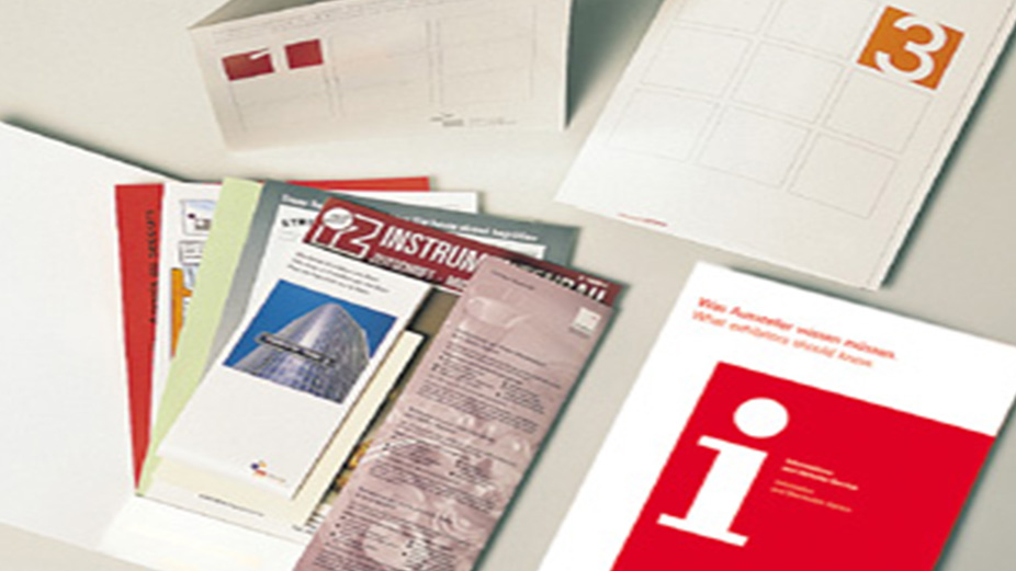 Beilage in der Ausstellermappe
