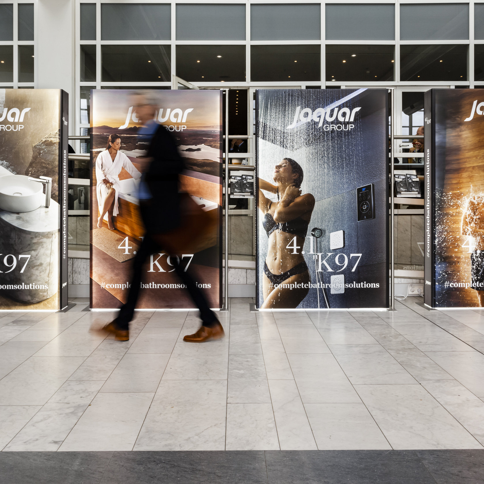 Luminous advertising display