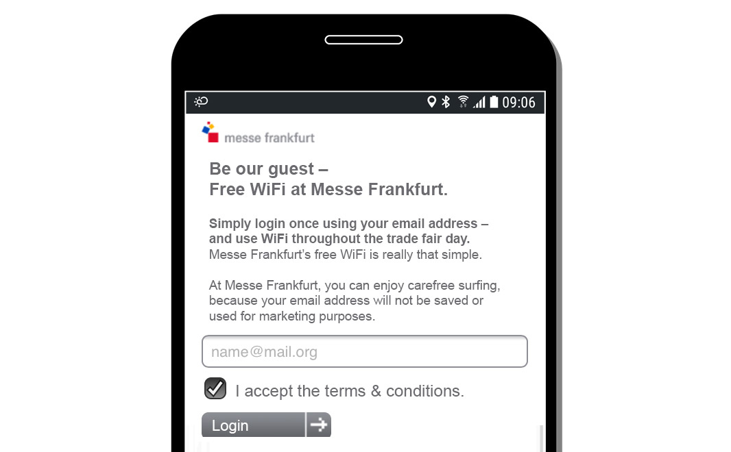 WiFi log-in