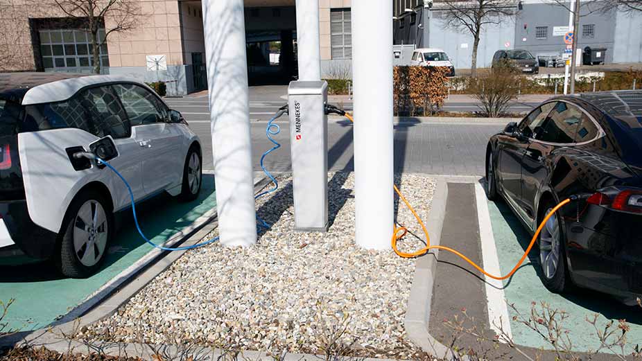 Charging stations for electric vehicles