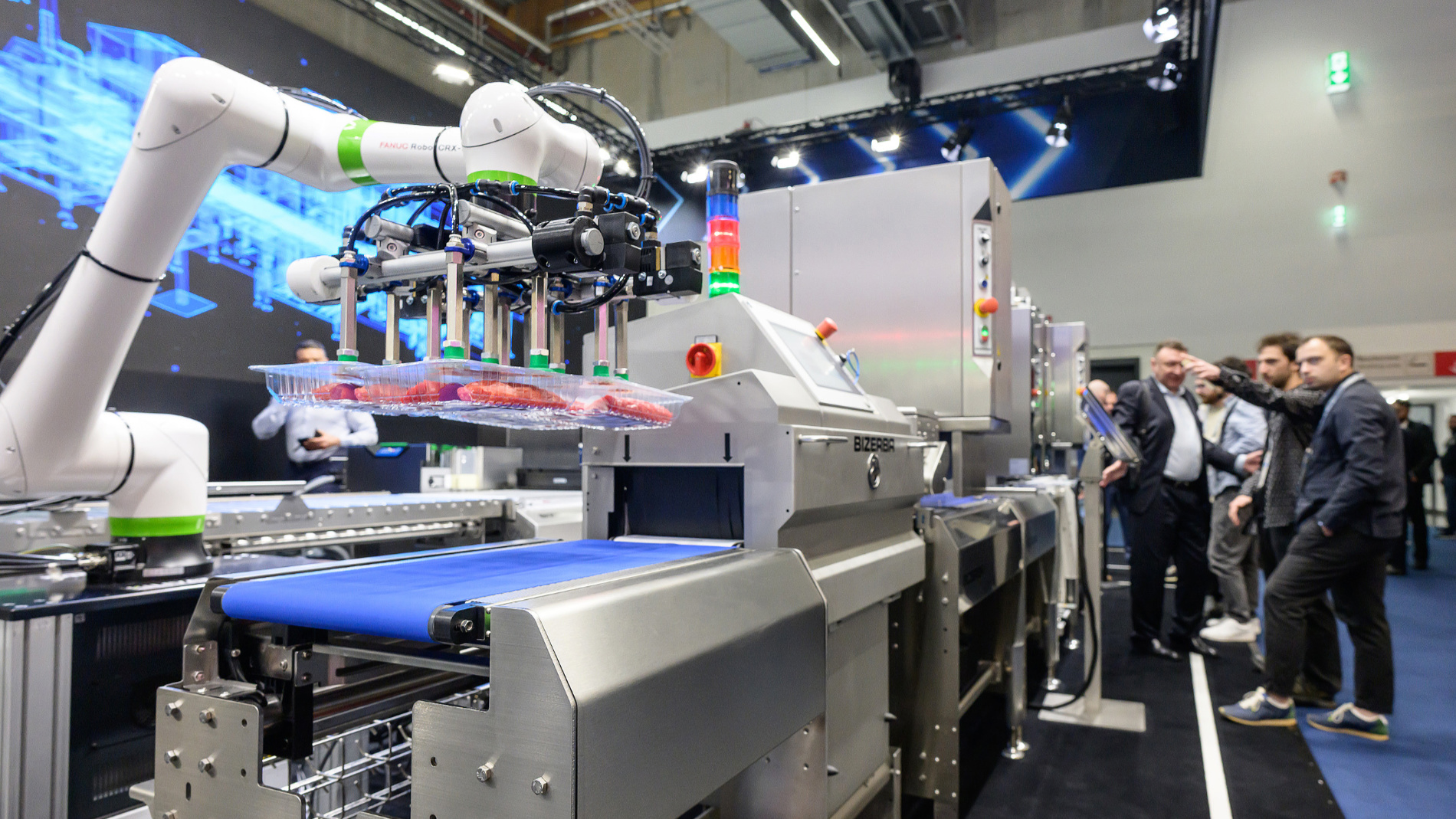 IFFA demonstrates how automation and robotics are revolutionising protein processing and packaging. (Source: Messe Frankfurt Exhibition)