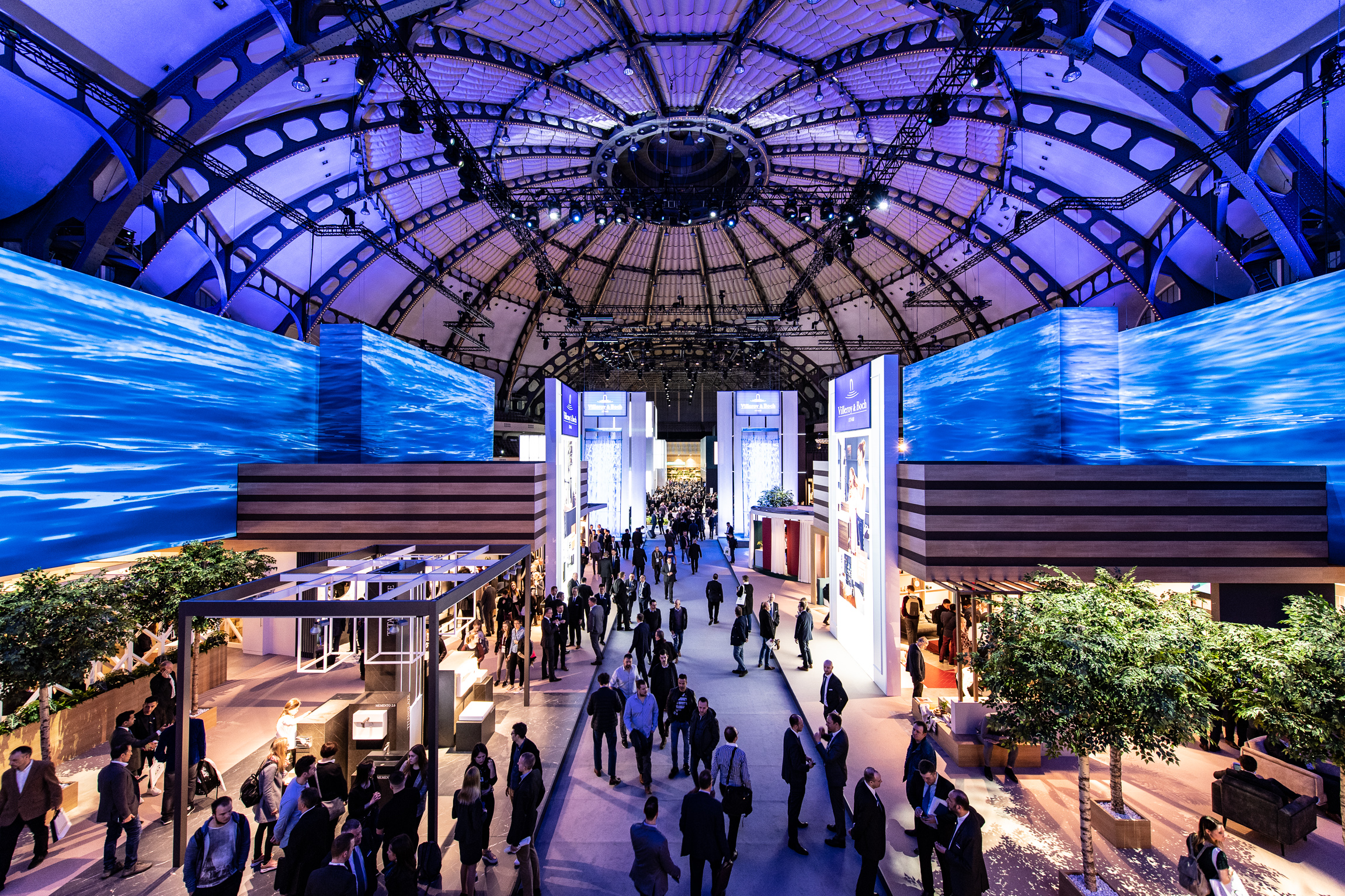 ISH, the world’s leading trade fair for HVAC + Water, presented progressive building-services technology to visitors from 161 nations. (Source: Messe Frankfurt / Pietro Sutera)