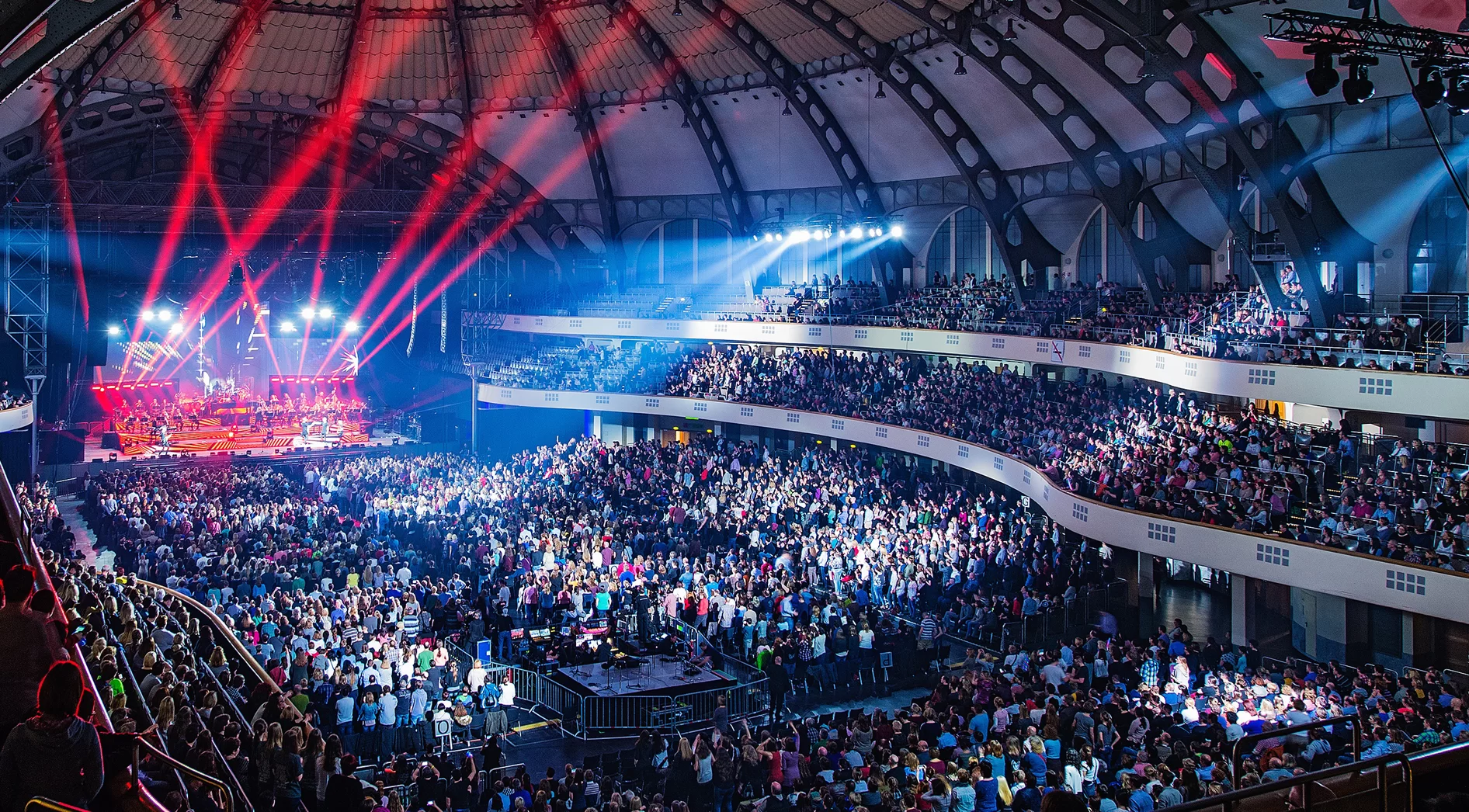 Festhalle Frankfurt 1 Rang Block D Sicht Festhalle Messe Frankfurt