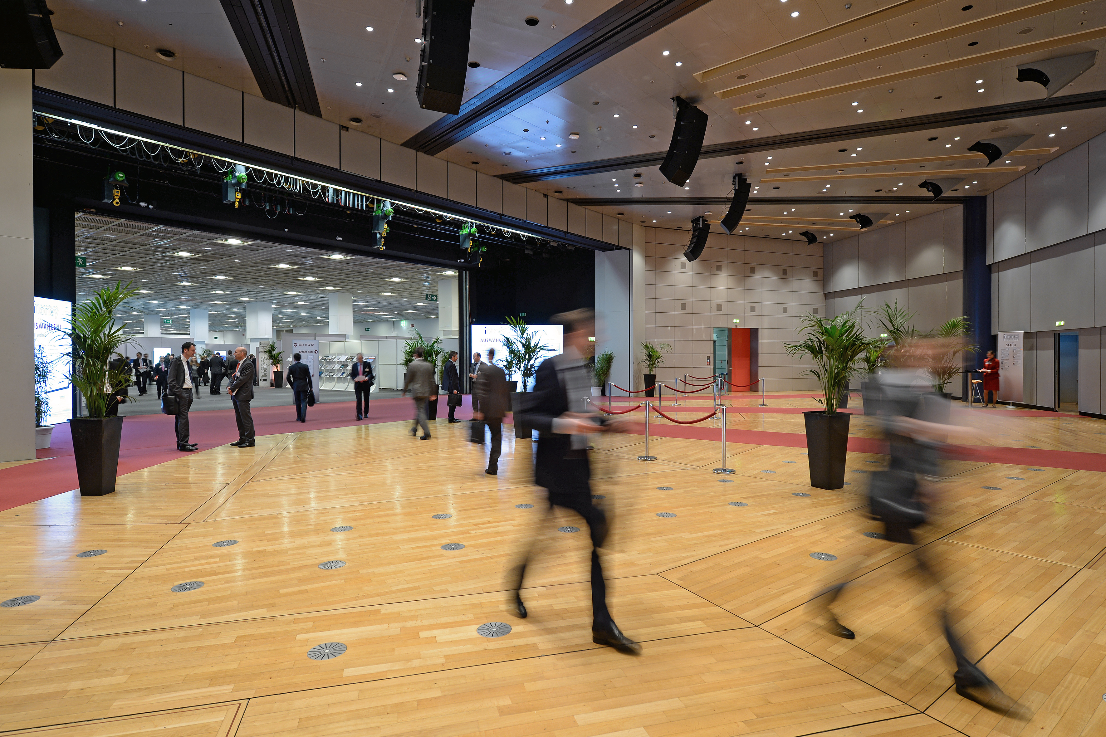 Congress Center Saal Harmonie Verbindung mit Halle 5