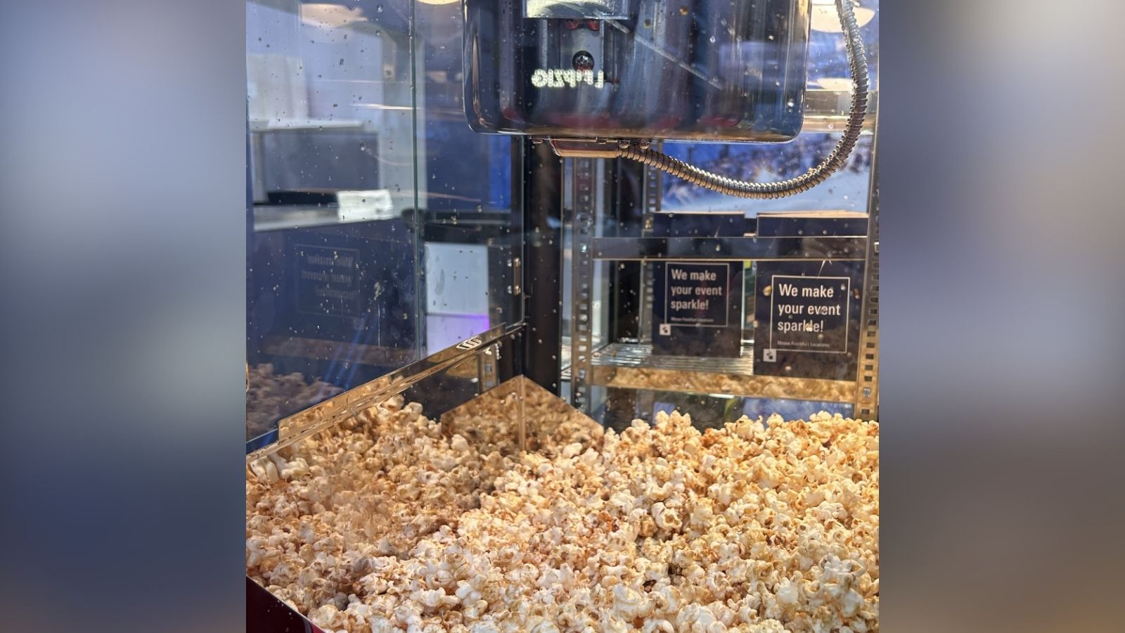 Popcorn Messe Frankfurt Locations booth